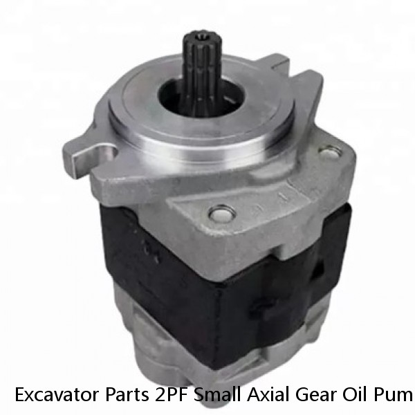 Excavator Parts 2PF Small Axial Gear Oil Pump For Rexroth